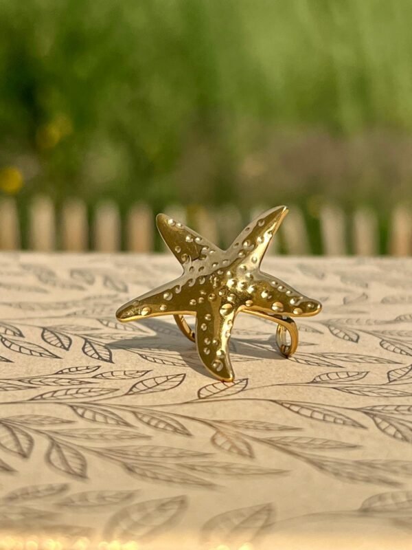 Bague étoile de mer