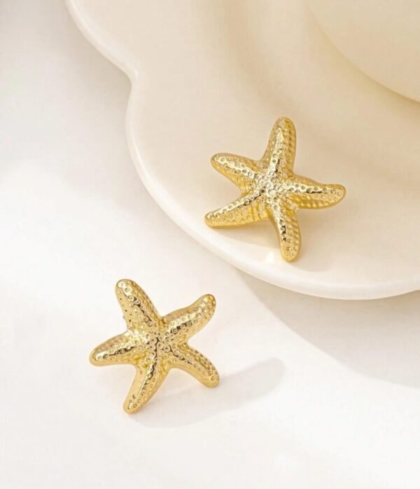 Boucles d’oreilles étoile de mer